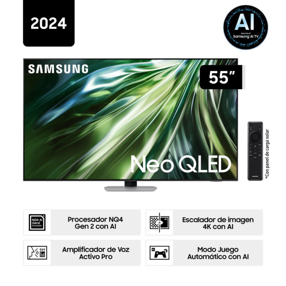 Televisor Samsung 55" QN55QN90DAGXPE NEOQLED 4K UHD