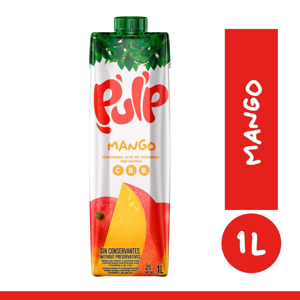 Bebida PULP Mango Caja 1L