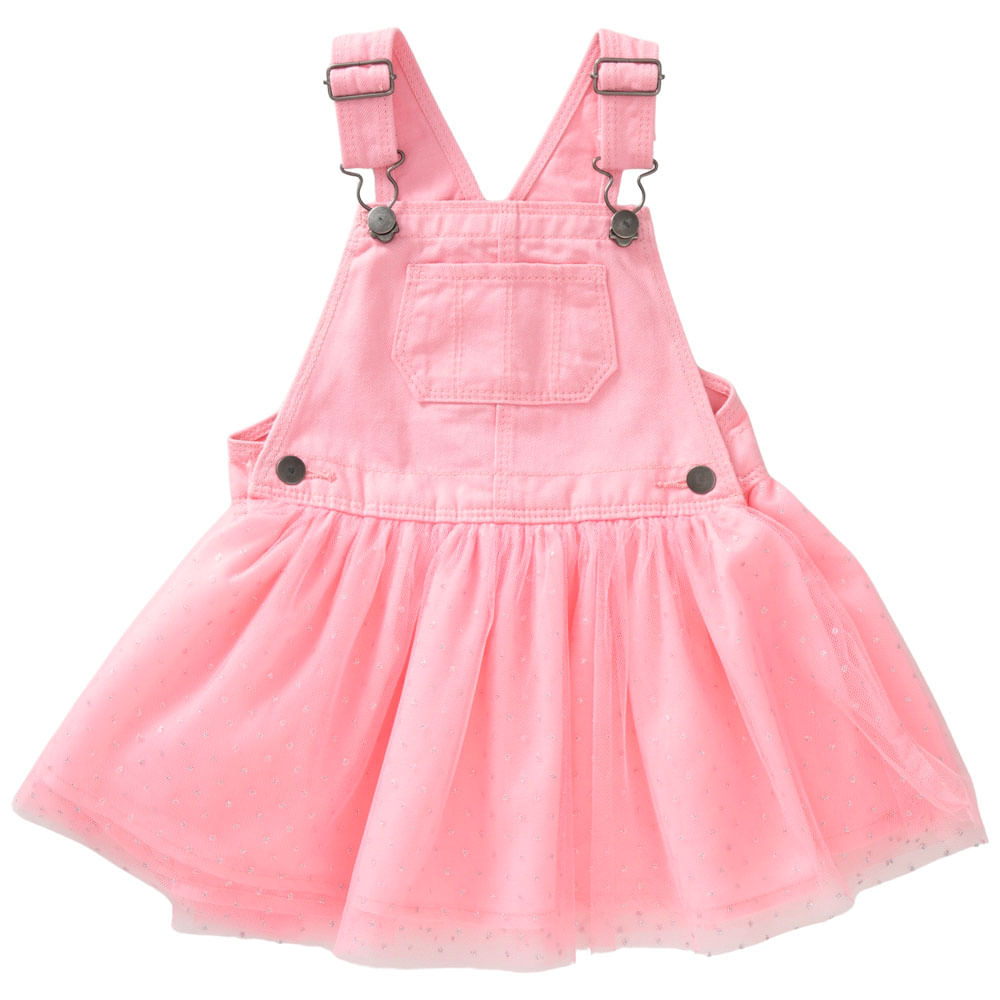 Overall Denim Jumper Bebé Niña PV25 BABY EUREKA
