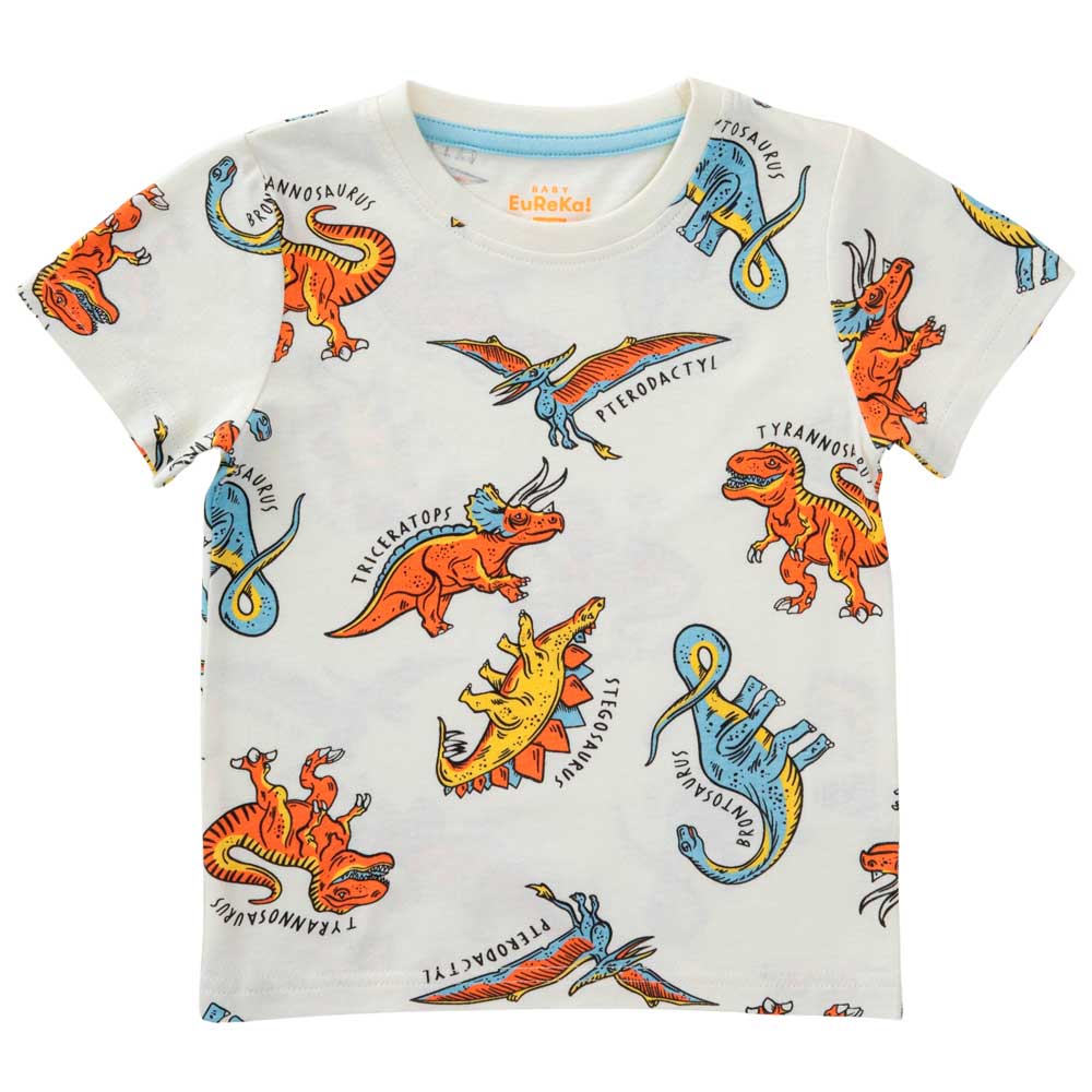 Polo Corta Mini Print Bebé Niño BABY EUREKA