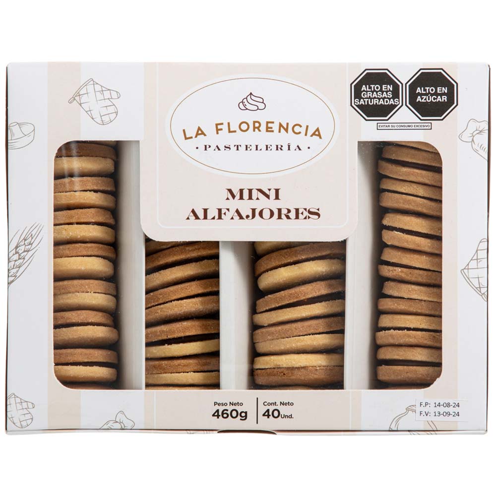 Mini Alfajores LA FLORENCIA Bandeja 40un