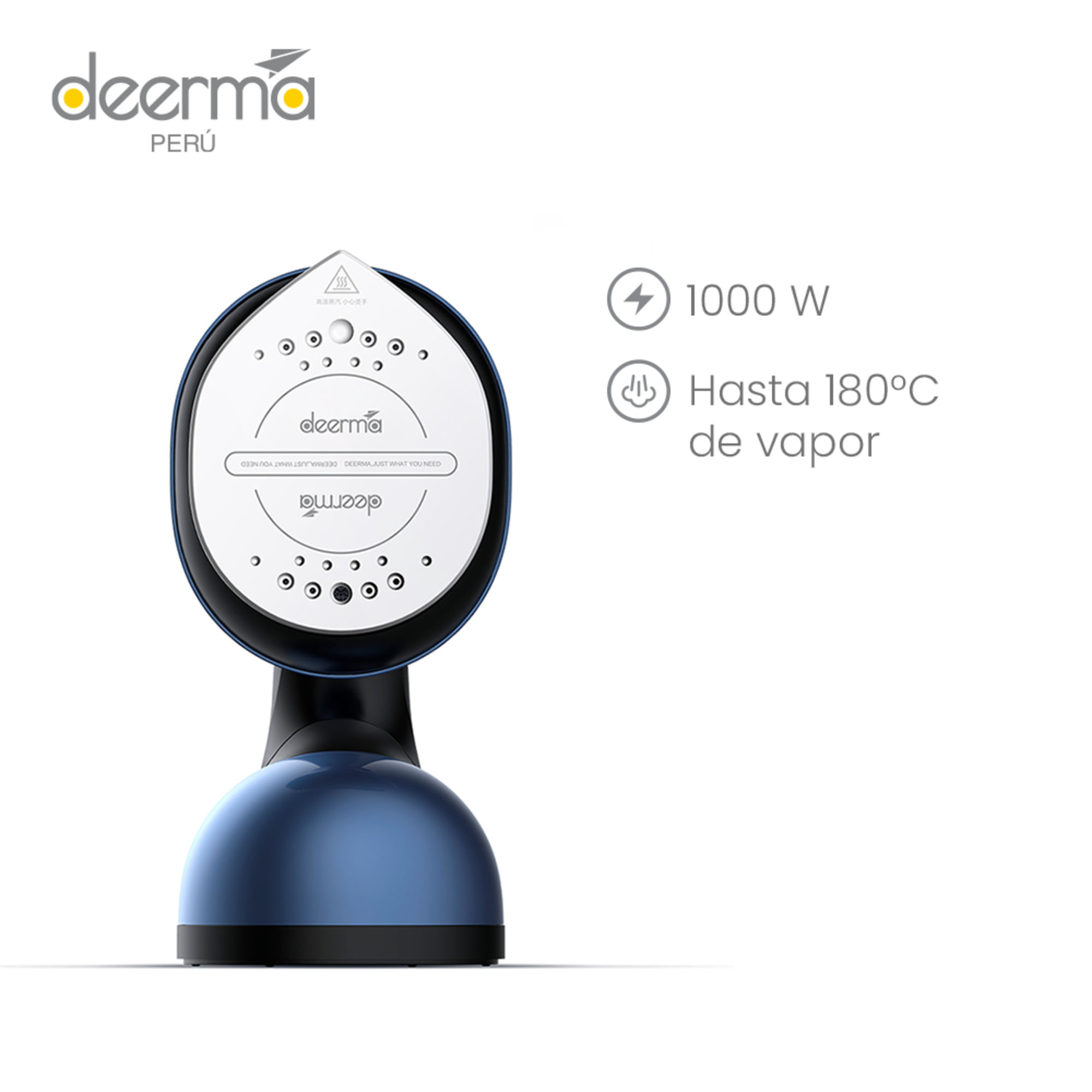 Plancha y Vaporizador DEERMA DEM-HS300 Azul