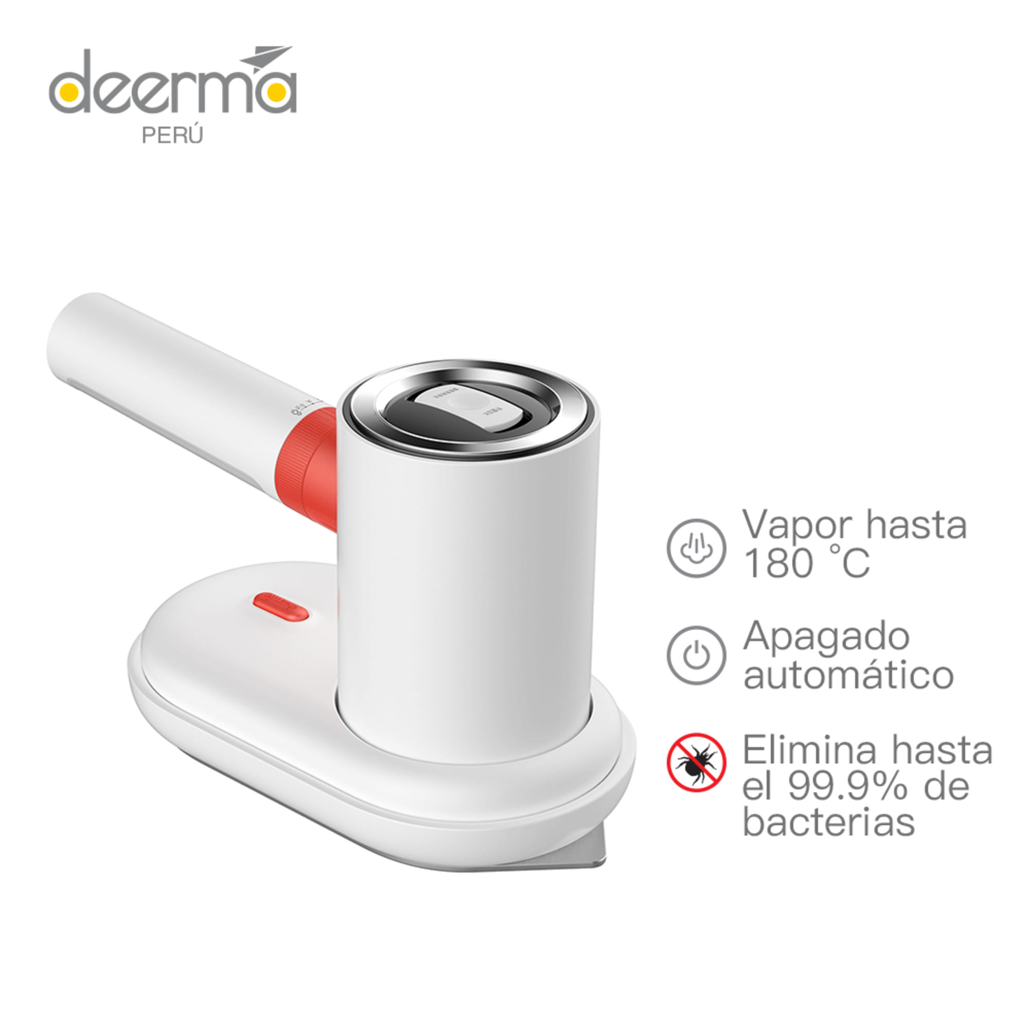 Plancha y Vaporizador DEERMA DEM-HS200 Blanco