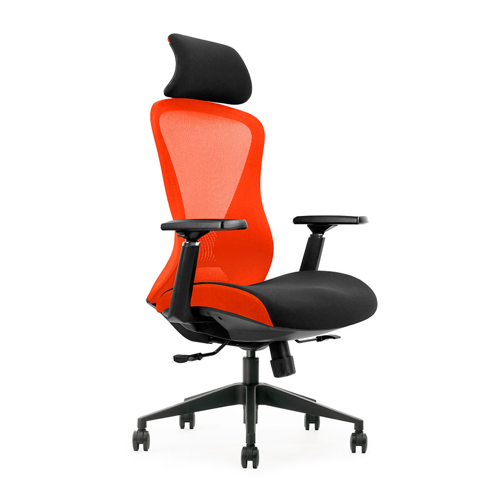 Silla Gamer Ergonómica Evox K2-BH-12 Naranja