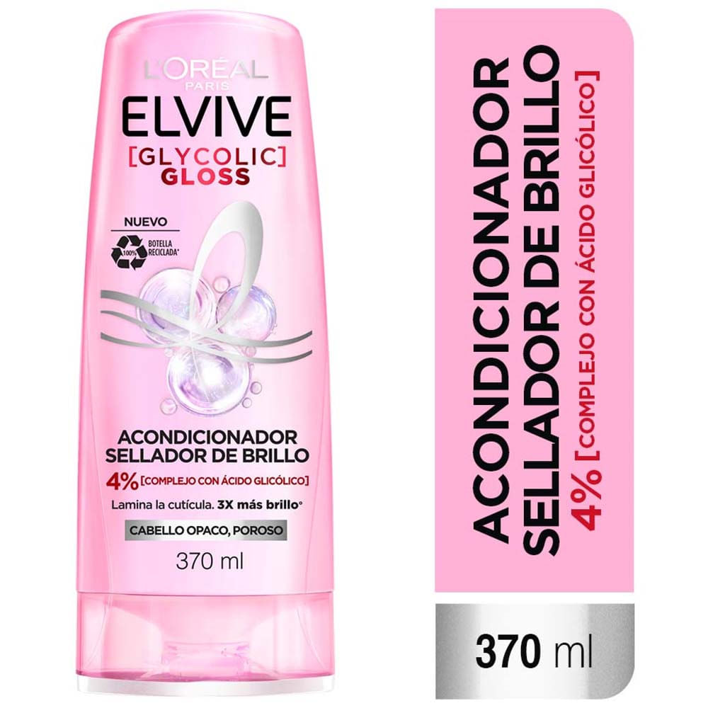 Acondicionador ELE Glycolic Gloss Frasco 370ml