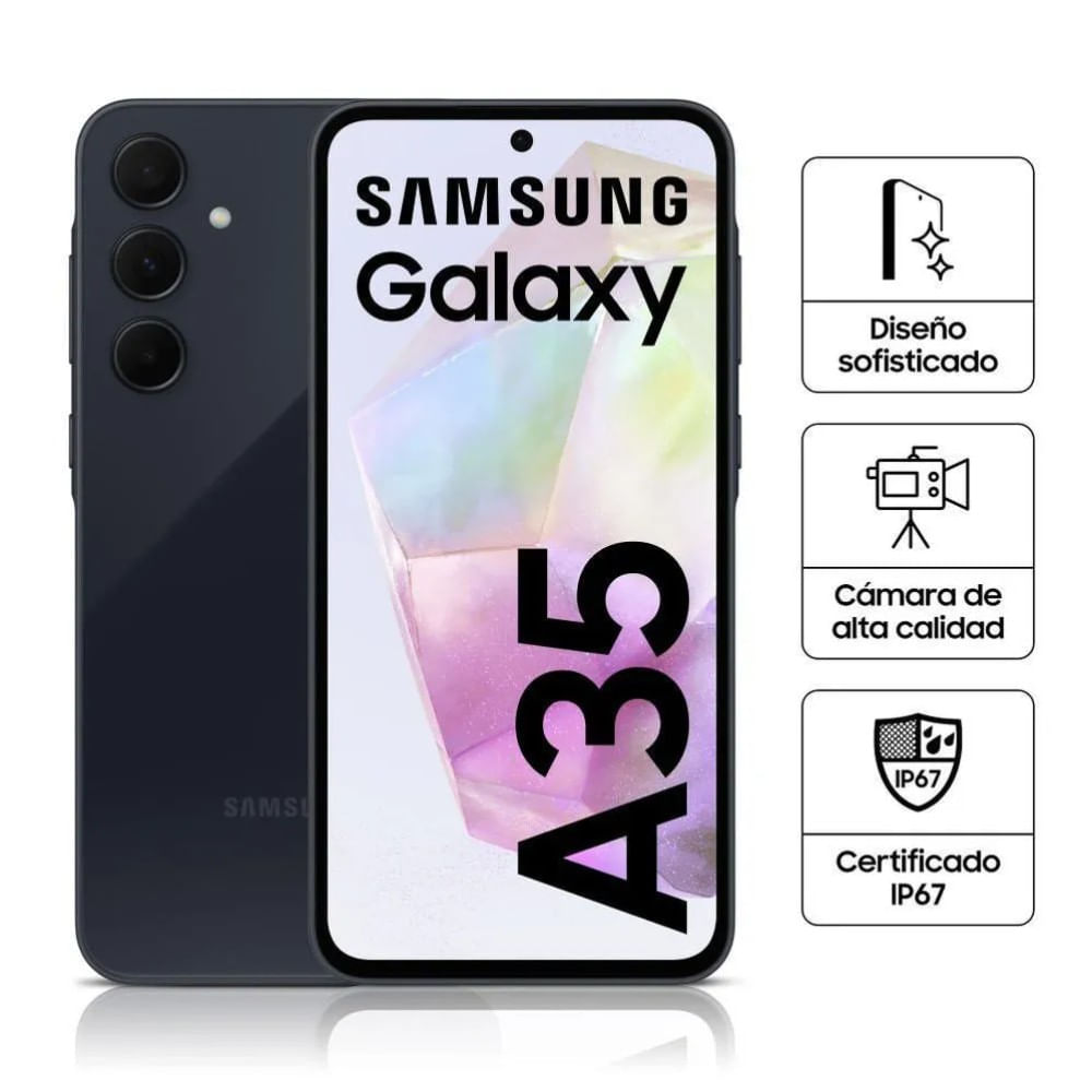 Celular Samsung Galaxy A35 256GB - Negro