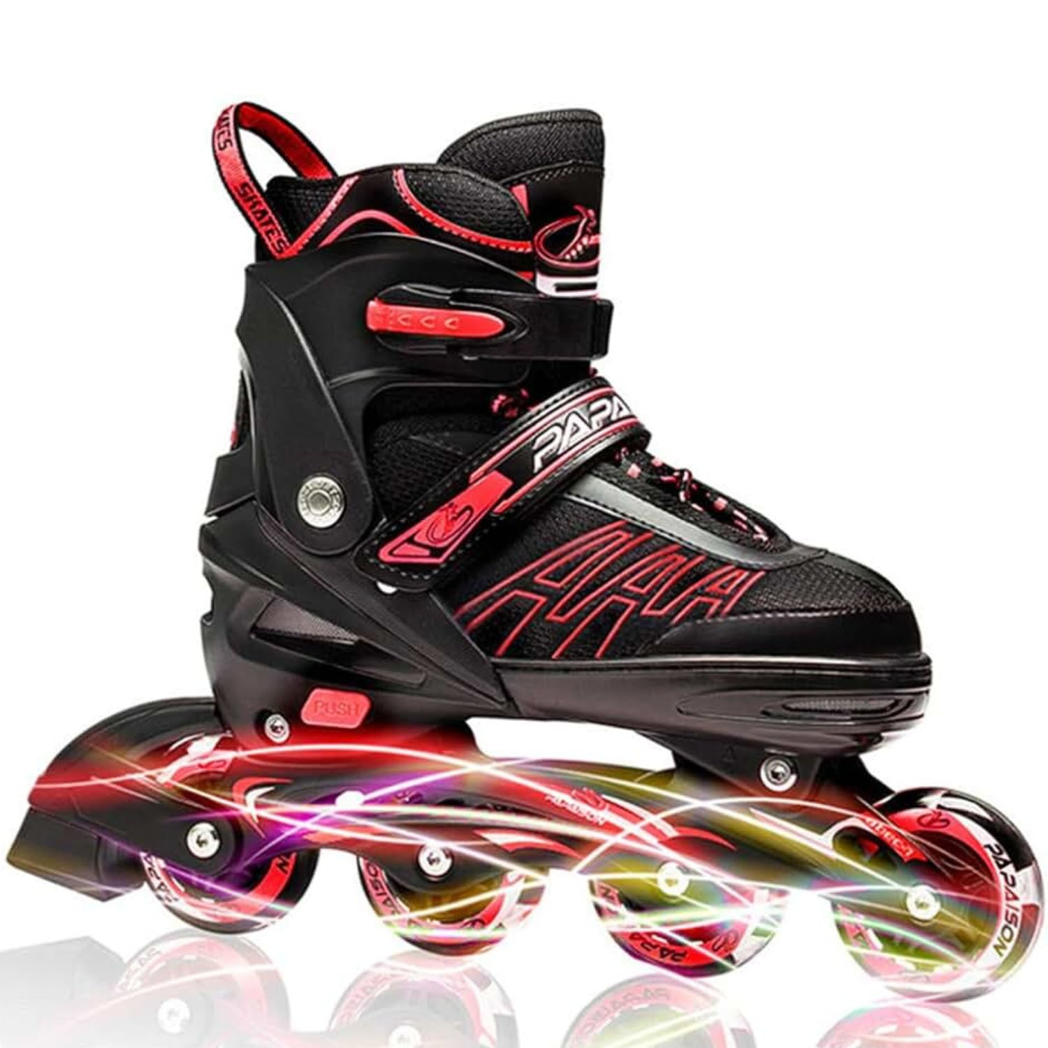 Patines Inline Skates MOD 301 - RD - T/40-41-42 Expandibles