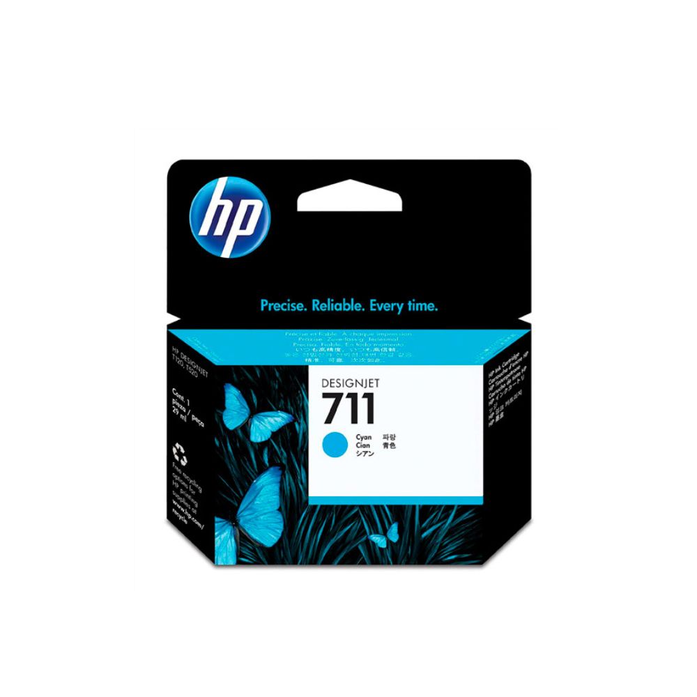 Cartucho de  Tinta HP 711 Cian Original 29 ml  CZ130A