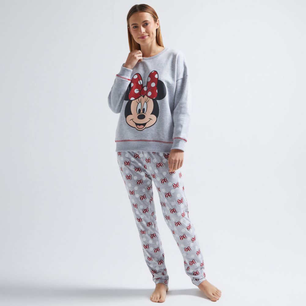 Pijama Core Frane Algodón Mujer  Minnie Disney