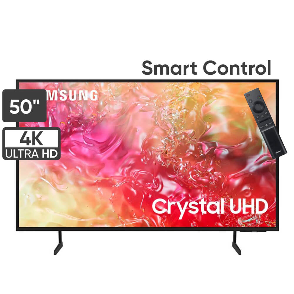 Televisor SAMSUNG CRYSTAL UHD 50" UHD 4K Smart TV UN50DU7000GXPE