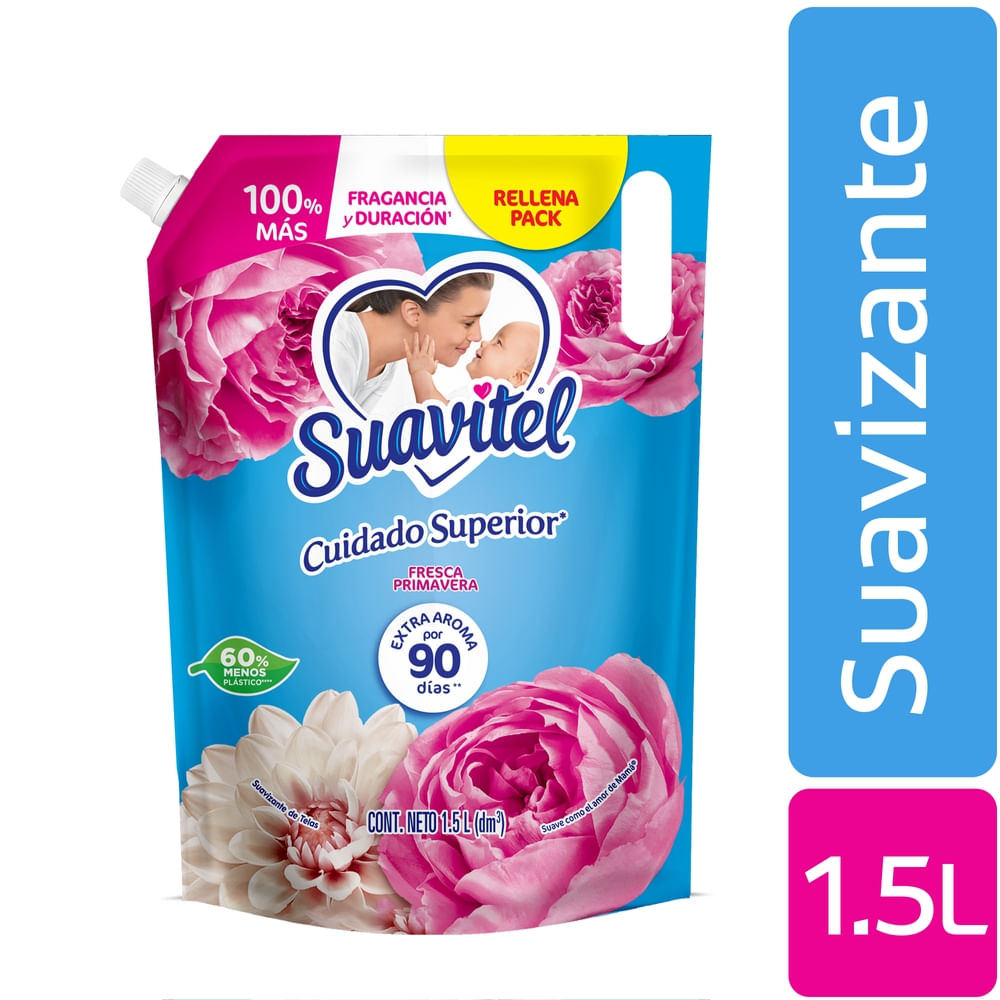 Suavizante SUAVITEL Fresca Primavera 1.5L