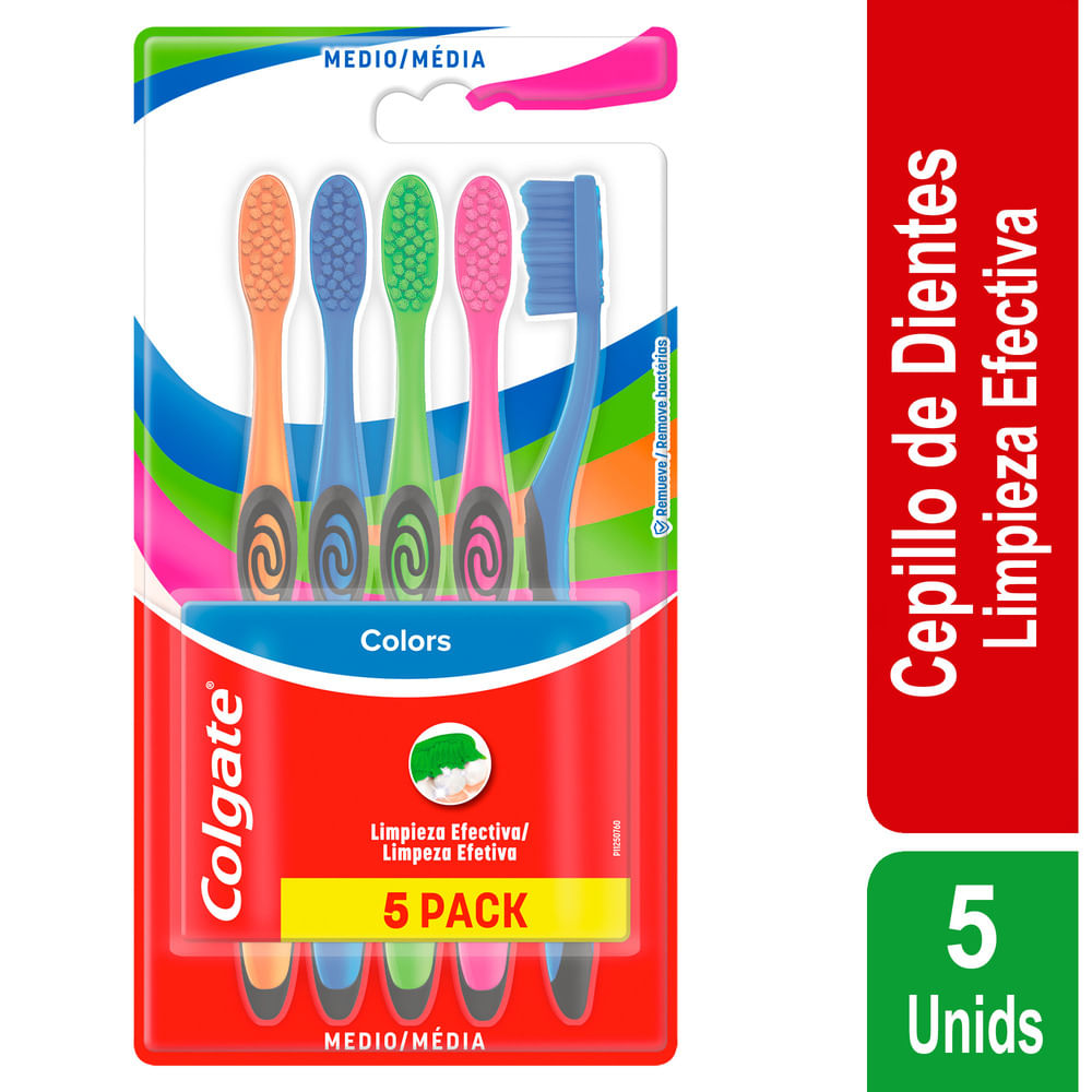 Cepillo De Dientes COLGATE Colors x 5un