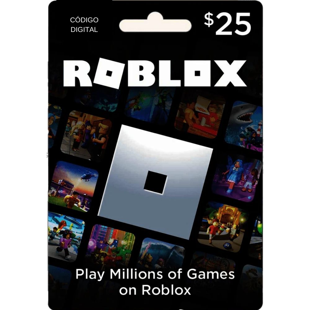 Codigo Roblox Gift Card 25 Usd Global (Digital)