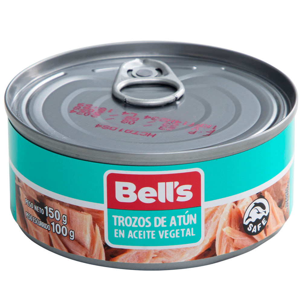 Trozos de Atún BELL'S en Aceite Lata 150gr