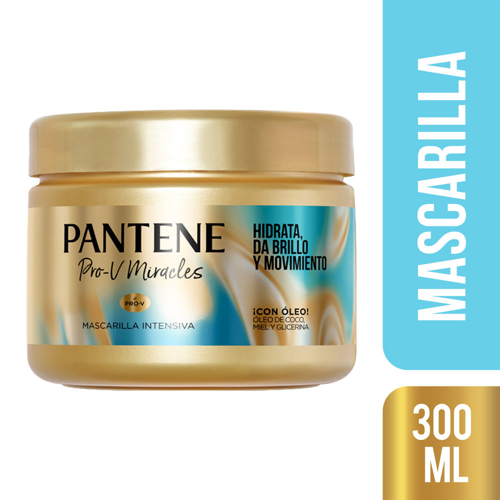 Mascarilla Tratamiento Capilar PANTENE Pro-V Miracles Pote 300ml