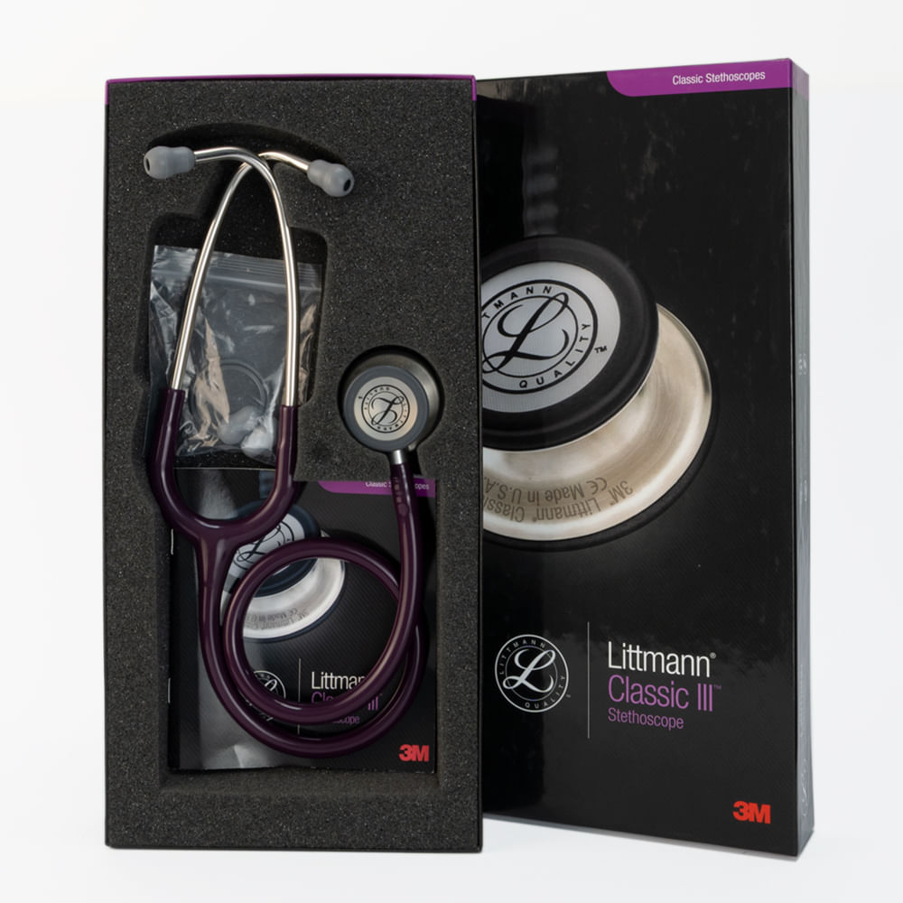 Estetoscopio Littmann® Classic III™ Morado Código 5831