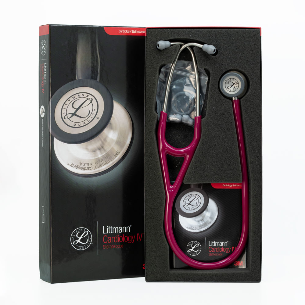 Estetoscopio Littmann® Cardiology IV™ Frambuesa Código 6158