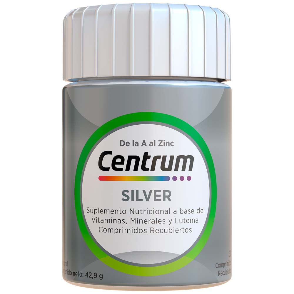 Suplemento CENTRUM Multivitáminico Silver 30un