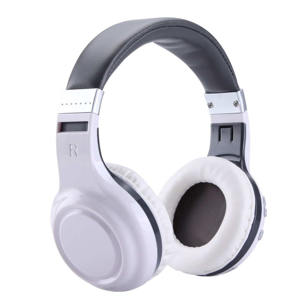 AudÍfonos DJ Bluetooth Coby Cbh103 Blanco/Gris