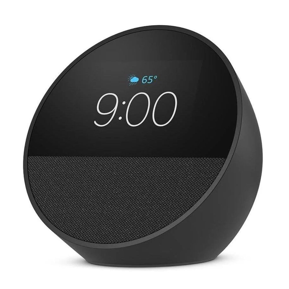 Parlante Amazon Echo Spot (2024) Con Pantalla Alexa Black