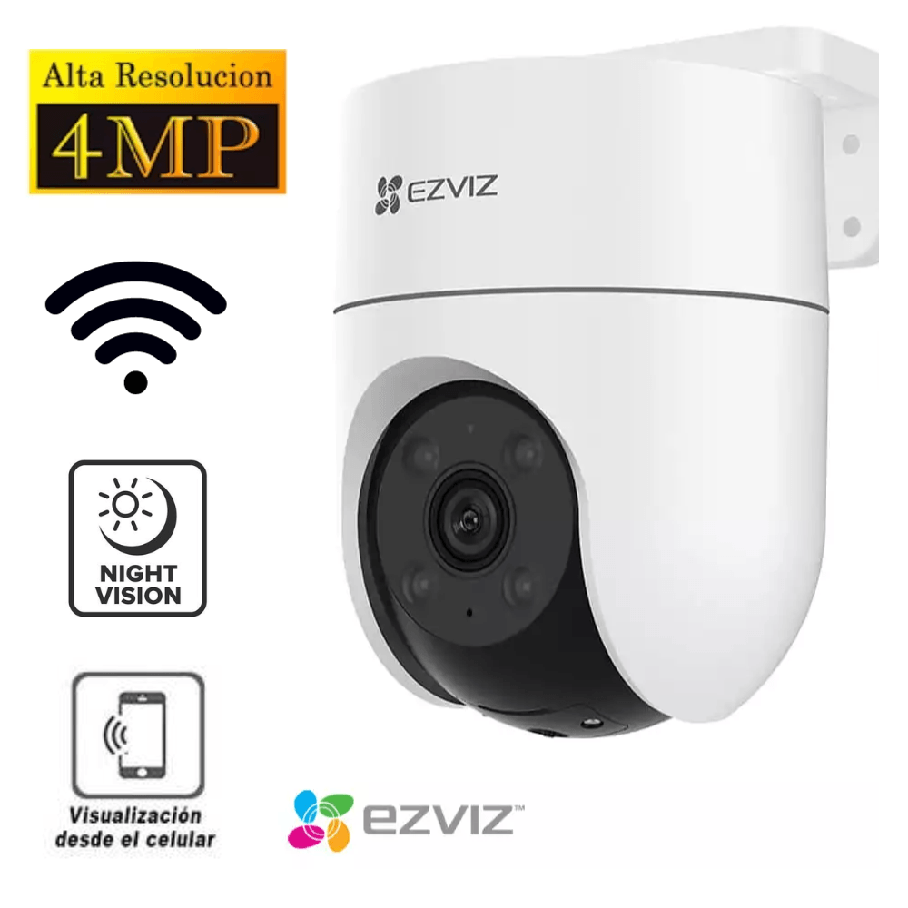 Camara De Seguridad Ezviz Cs-H8c Resolucion 4mp Wifi Vision Nocturna