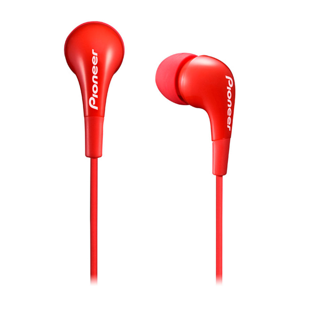 Audífonos In Ear Pioneer SECL502/R Rojo