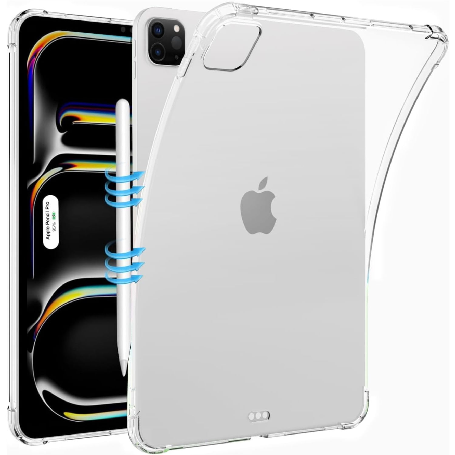 Funda Tpu Protección Transparente y Ligera para tu iPad Pro 13 pulgadas M4 2024