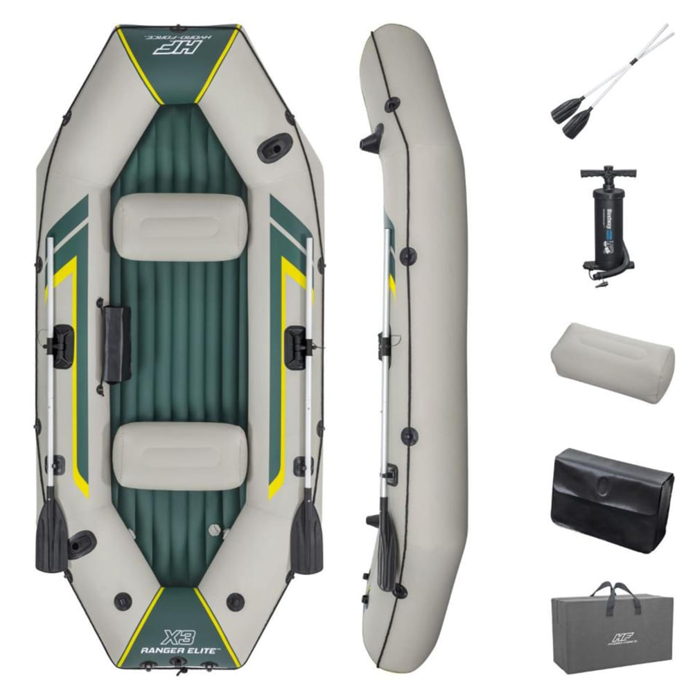 Bote Raft Hydro Force BESTWAY 295x130x46cm Ranger Elite x3