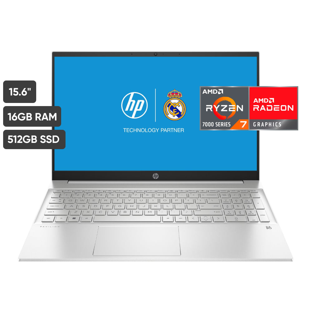 Laptop HP 15-EH3002LA 15.6" AMD Ryzen 7 (7000 series) 16GB 512GB SSD