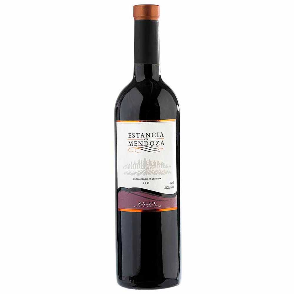 Vino Tinto ESTANCIA MENDOZA Malbec Botella 750ml