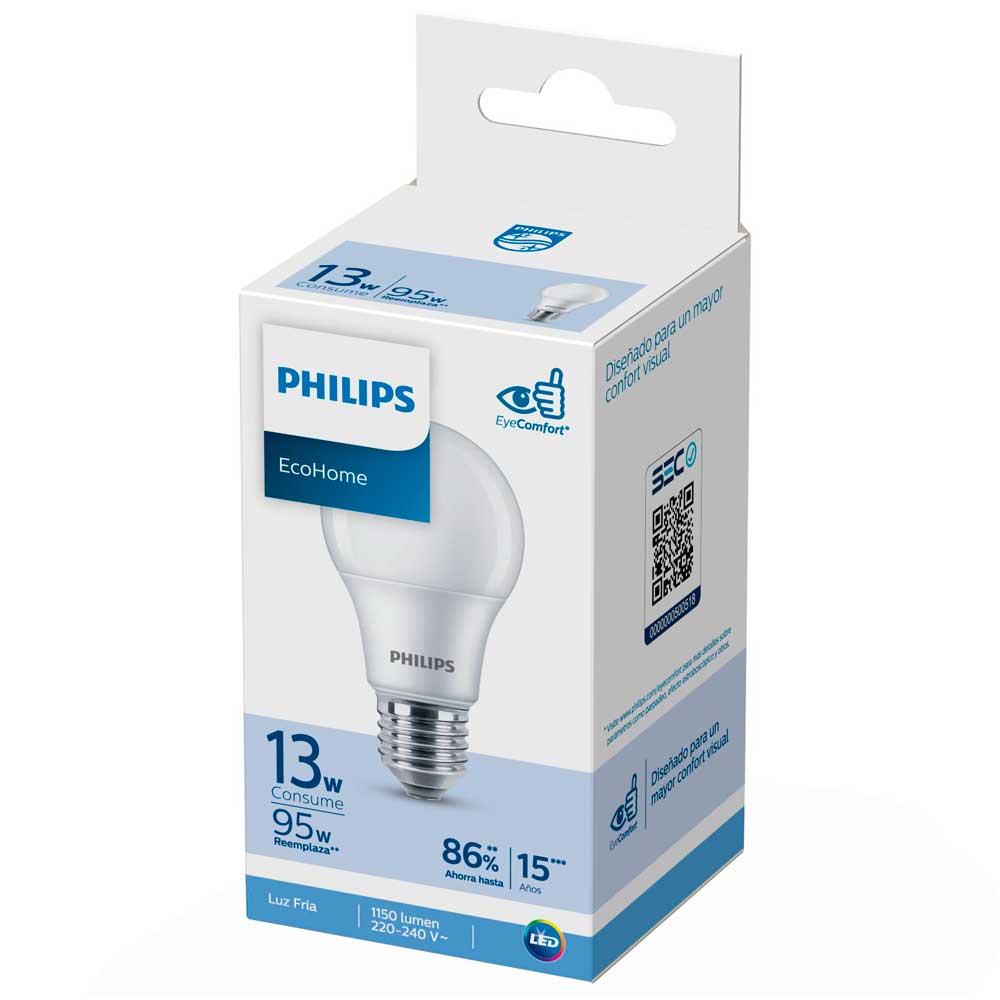 Foco Ecohome Led 13W Luz Fria PHILIPS