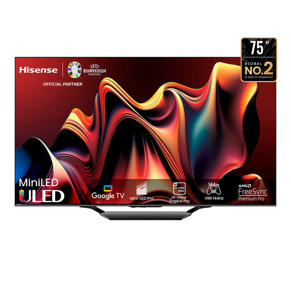 Televisor Hisense 75" 75U7N ULED MINI-LED 4K UHD Google Tv