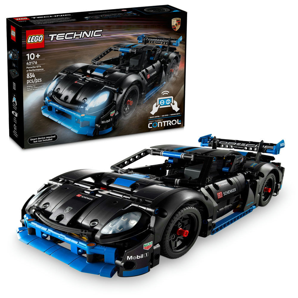 LEGO 42176 Coche de Carreras Porsche GT4 e-Performance