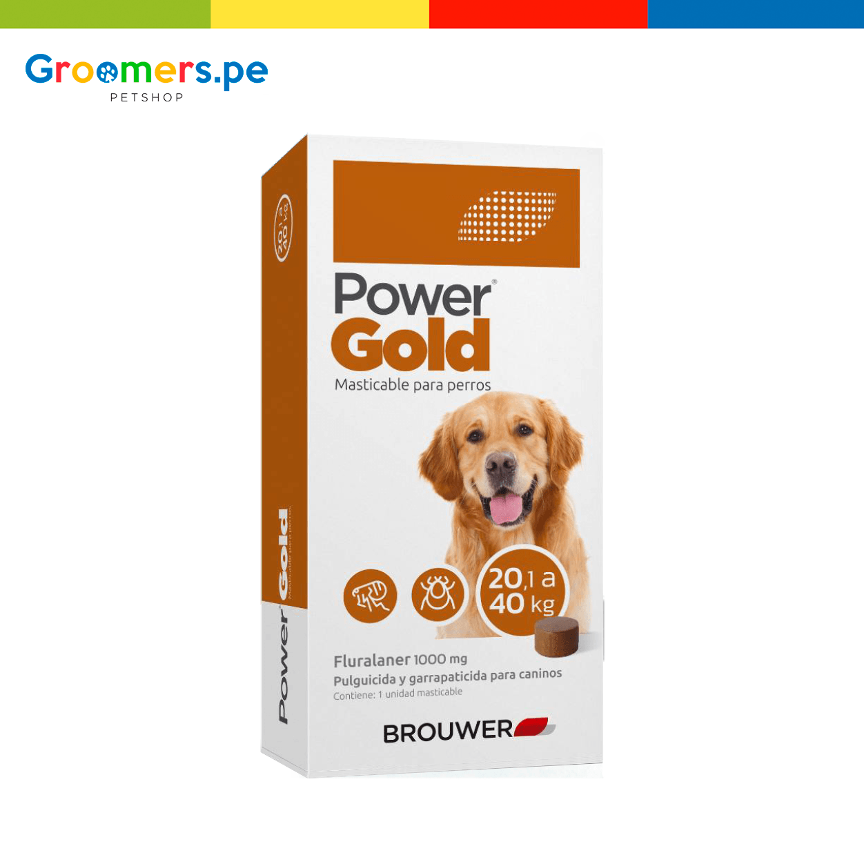 Antipulgas Power Gold 20.1 A 40 Kg