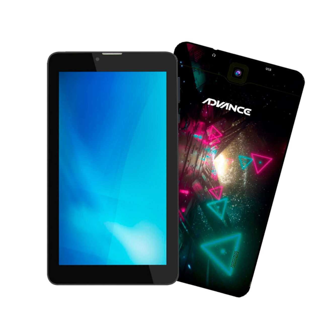 Tablet Advance Prime PR6172, 8" 1024x600, Android 9 Go , 3G , Dual Sim, 16GB, Ram 1GB.