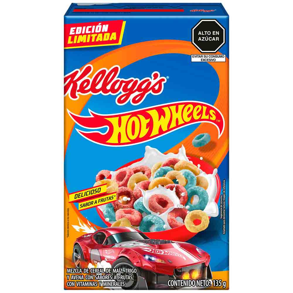 Cereal KELLOGGS Hot Wheels Caja 135g