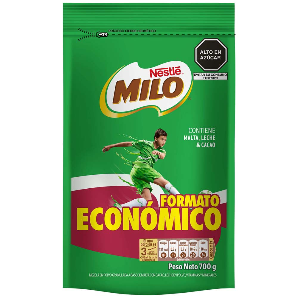 Fortificante Granulado MILO Doypack 700g