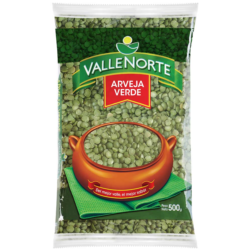 Arveja Verde VALLENORTE Bolsa 500g