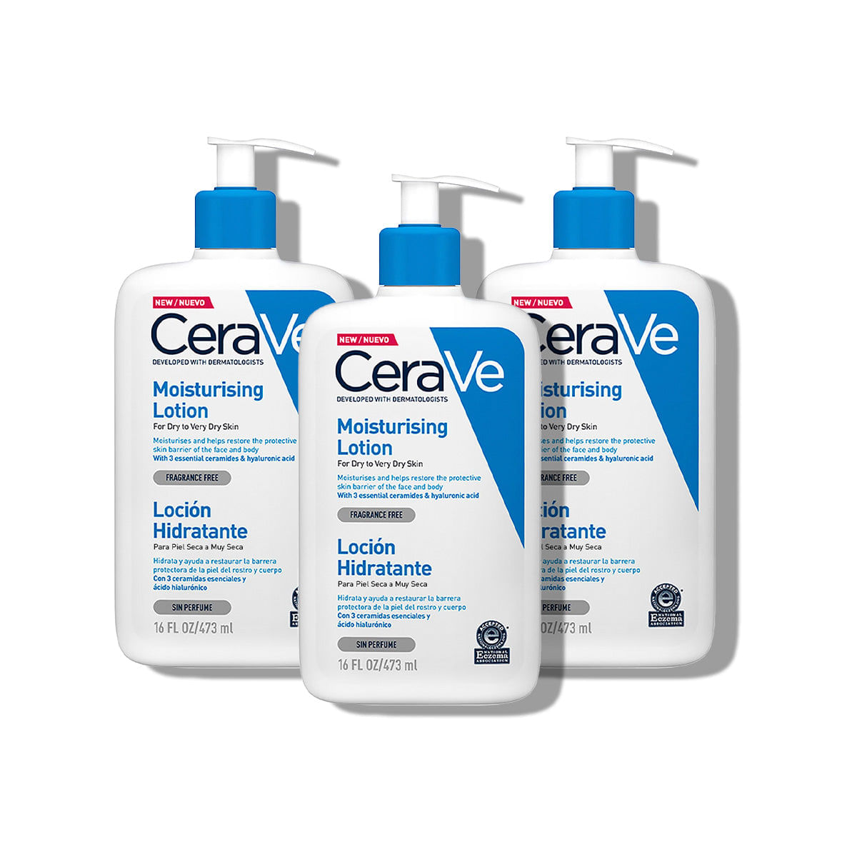 Cerave Loción Hidratante 473 ml 3 Unidades