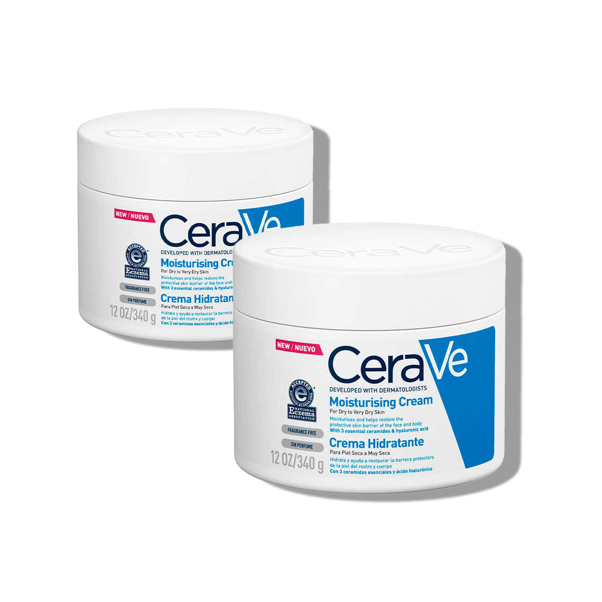 Cerave Crema Hidratante 340g 2 Unidades