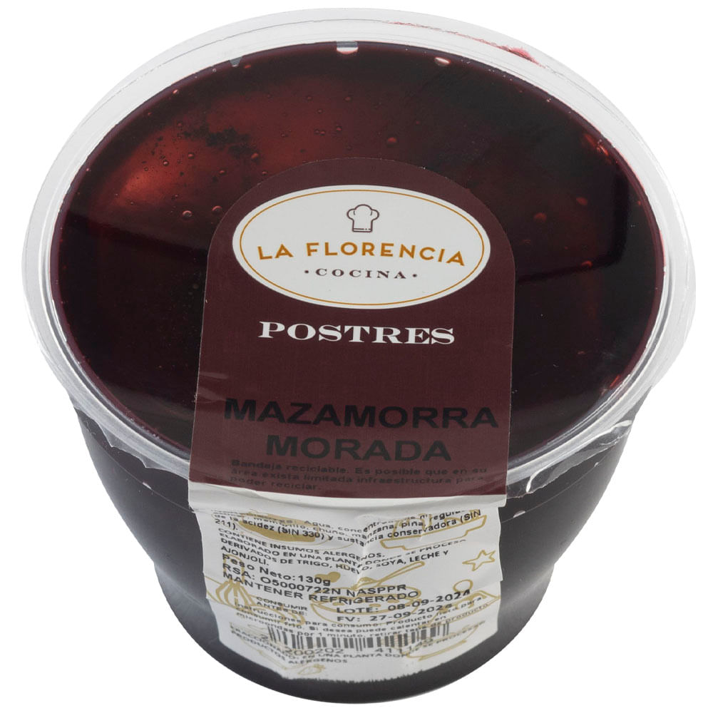 Mazamorra Morada LA FLORENCIA Envase 130g