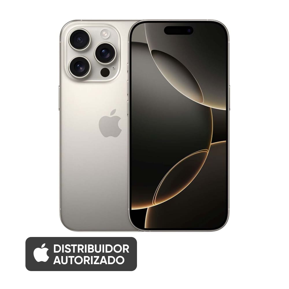 iPhone 16 Pro 6.3" 8GB 128GB Titanio Natural