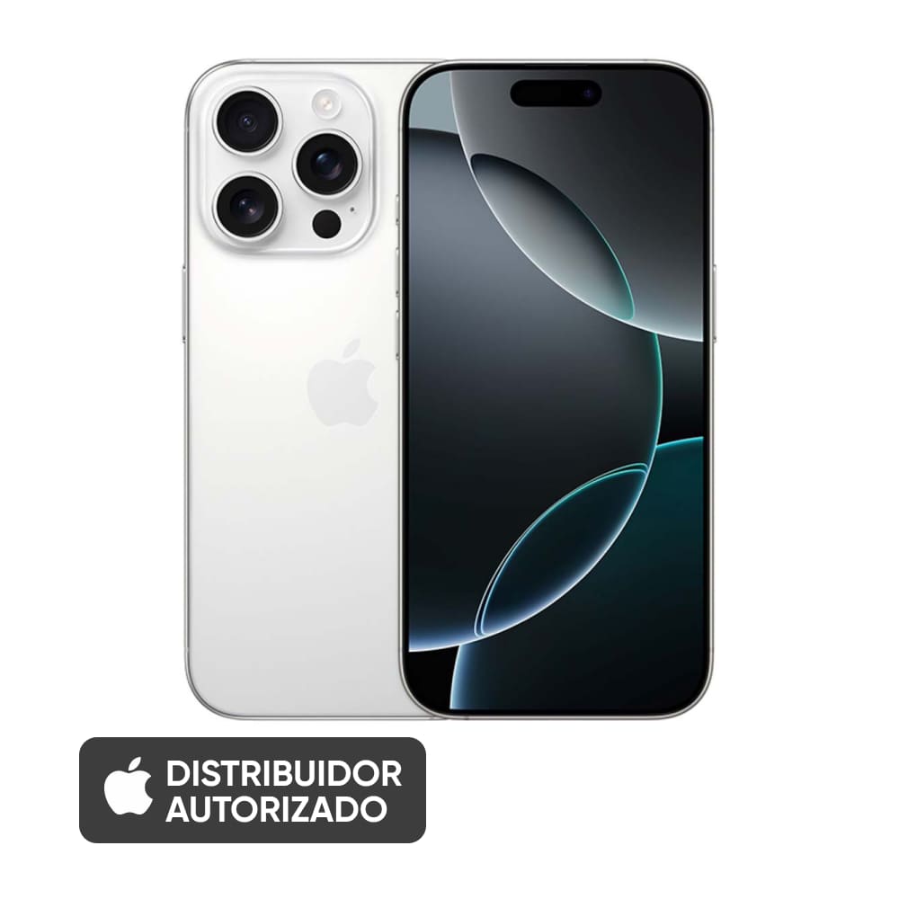 iPhone 16 Pro 6.3" 8GB 128GB Titanio Blanco