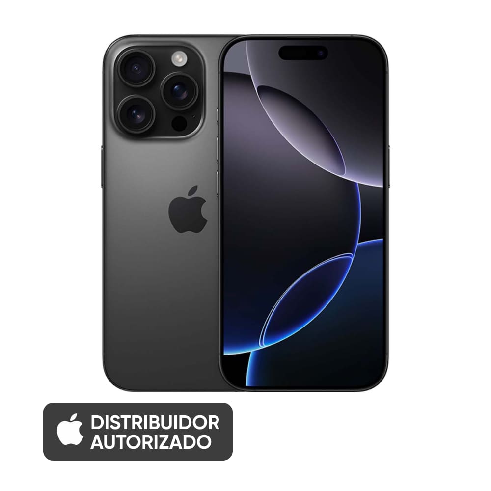 iPhone 16 Pro 6.3" 8GB 128GB Titanio Negro