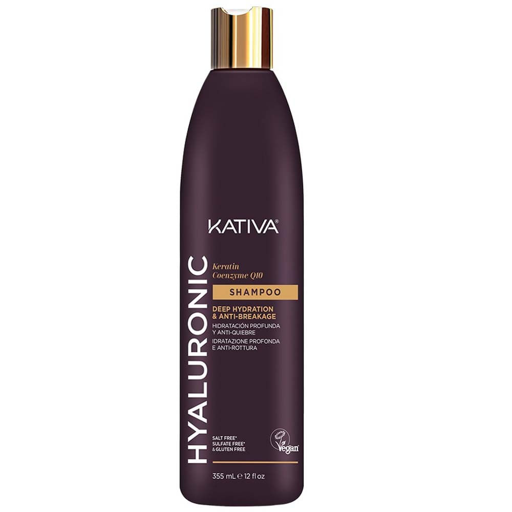 Shampoo KATIVA Hyaluronic keratin Frasco 355ml