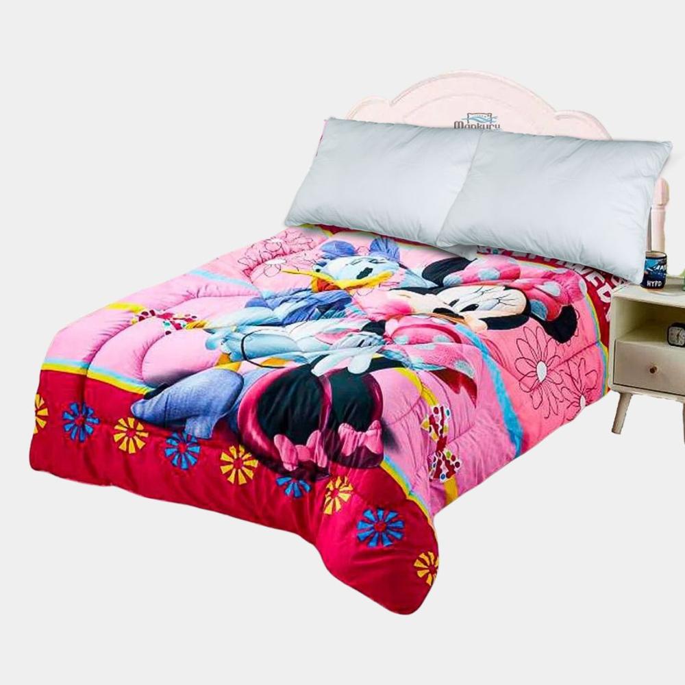 Edredon para Niñas con Diseño de Minnie Mouse y Daisy de Piel de Angel