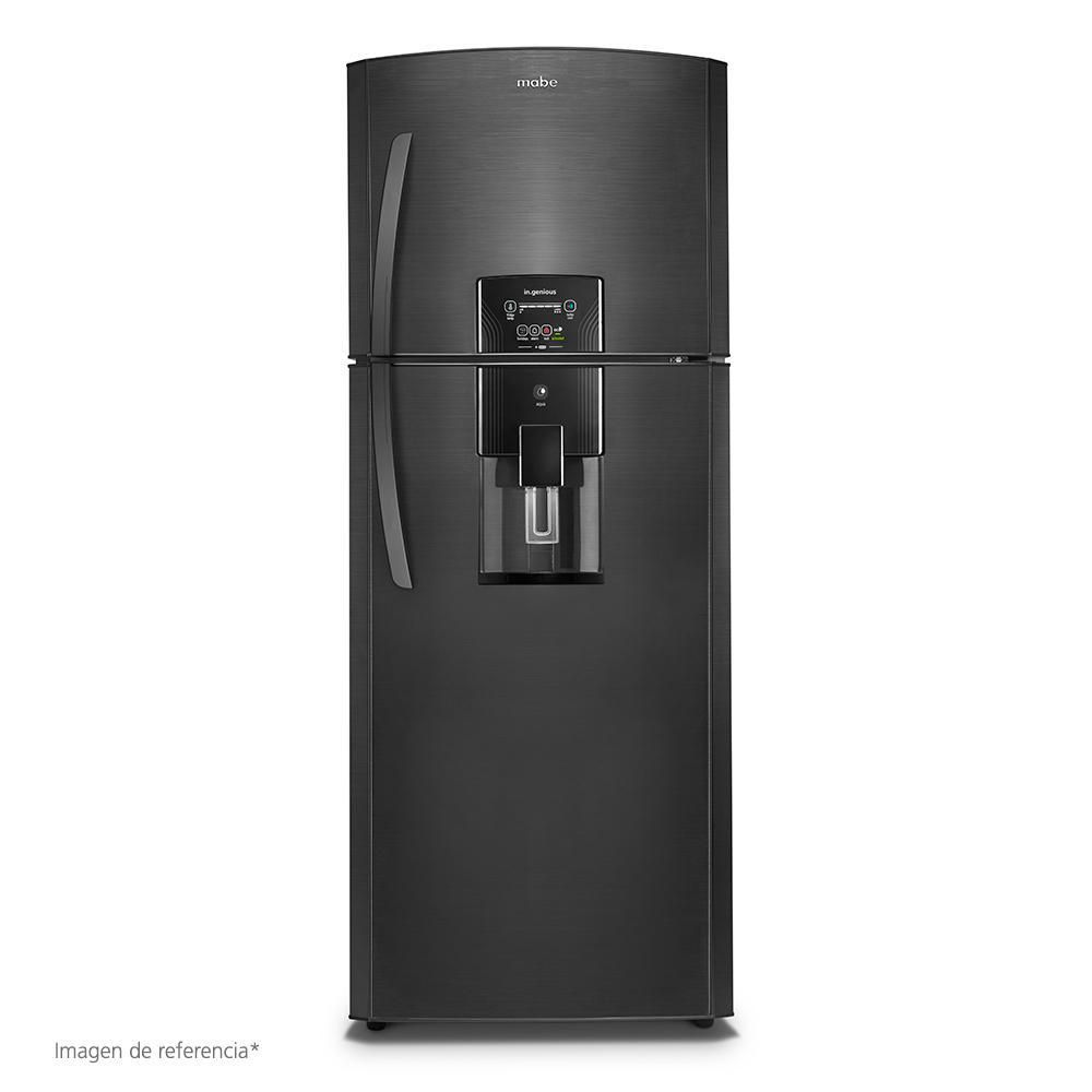 Refrigeradora Mabe Top Freezer RMP410FZPC 391L Black Steel