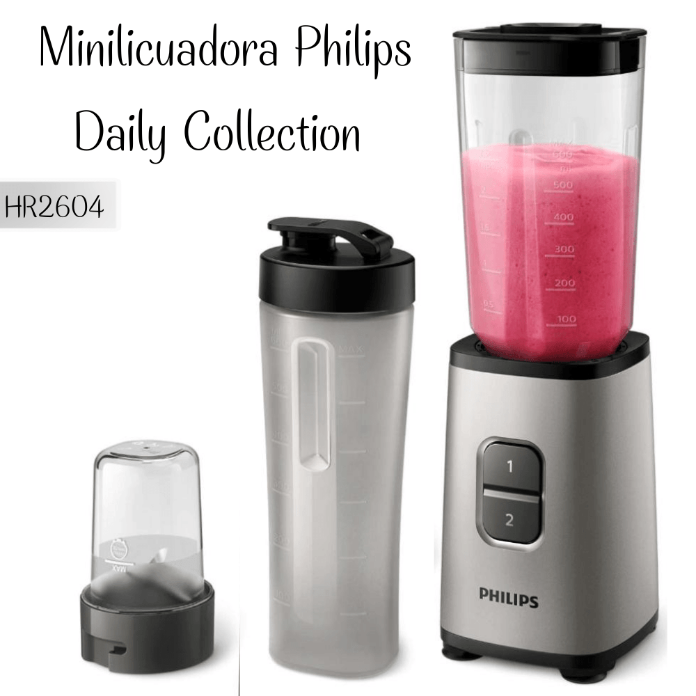 Minilicuadora Philips Daily Collection 350Watts HR2604