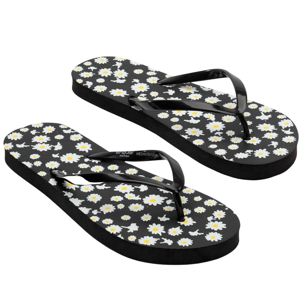 Slaps Estampada Daisy Mujer SINGULAR