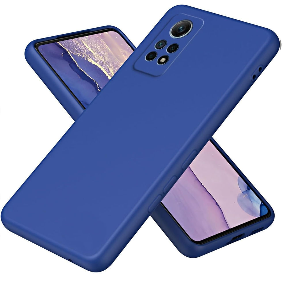 Funda para Xiaomi Redmi 12C 5G Soft Feeling Antishock Azul Resistente ante Caídas y Golpes